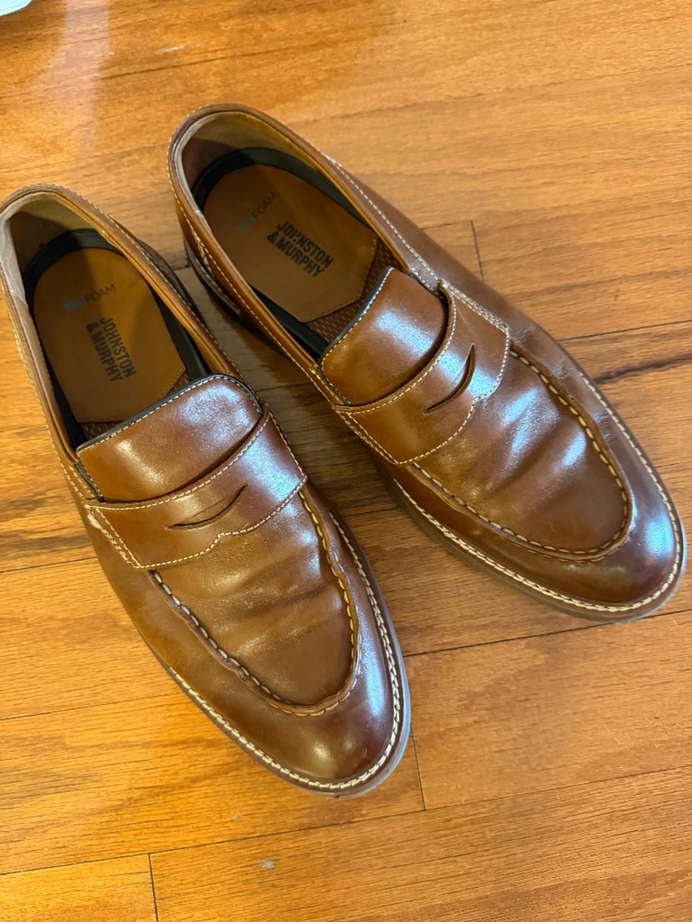 Johnston & Murphy Penny Loafers – Men’s Size 10M